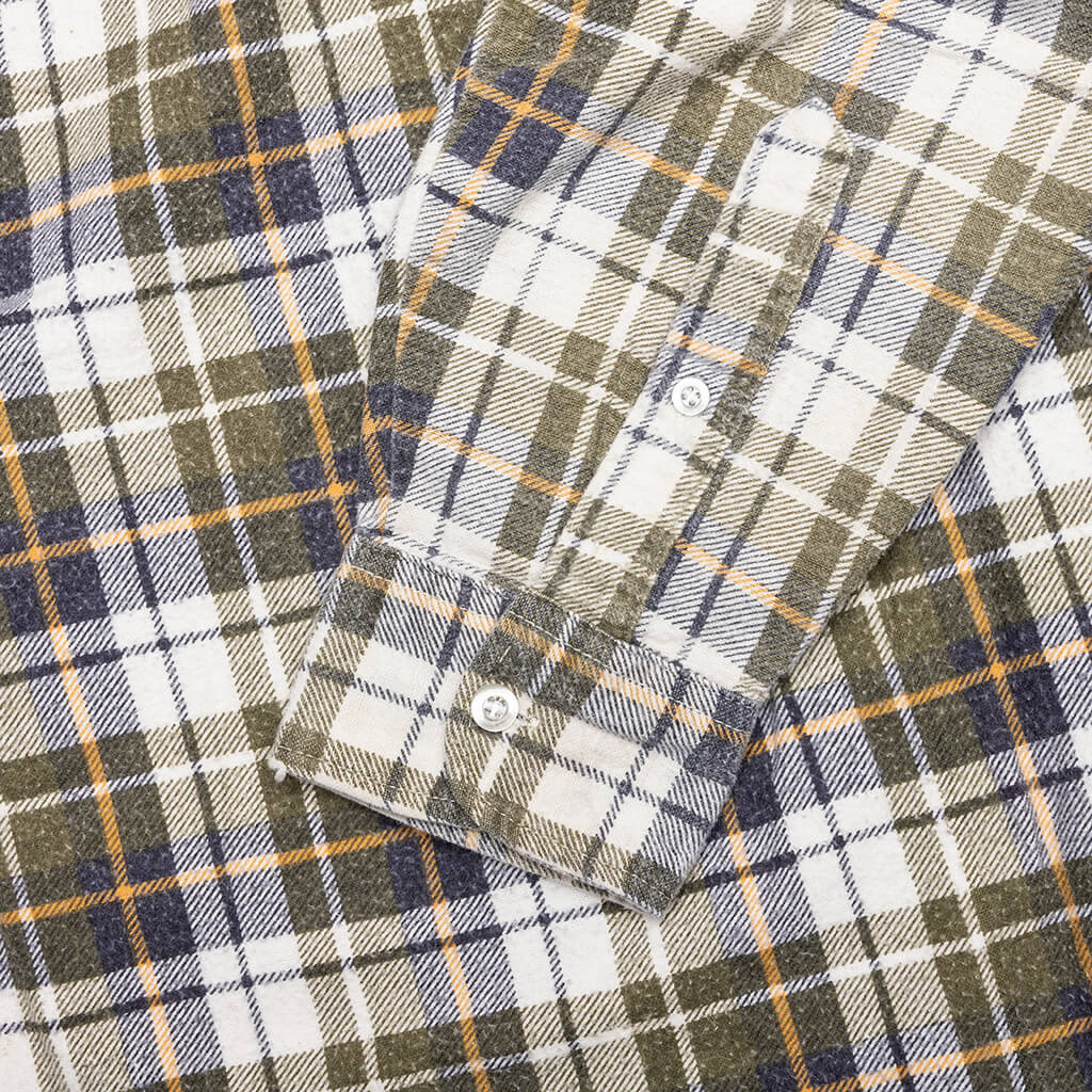 Ribbon Flannel Shirt Assorted