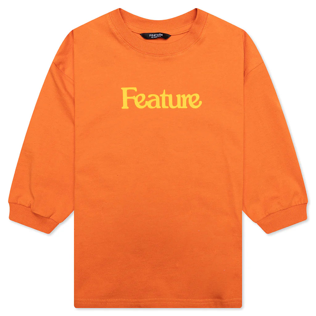 Kids Academy L S T Shirt Burnt Orange