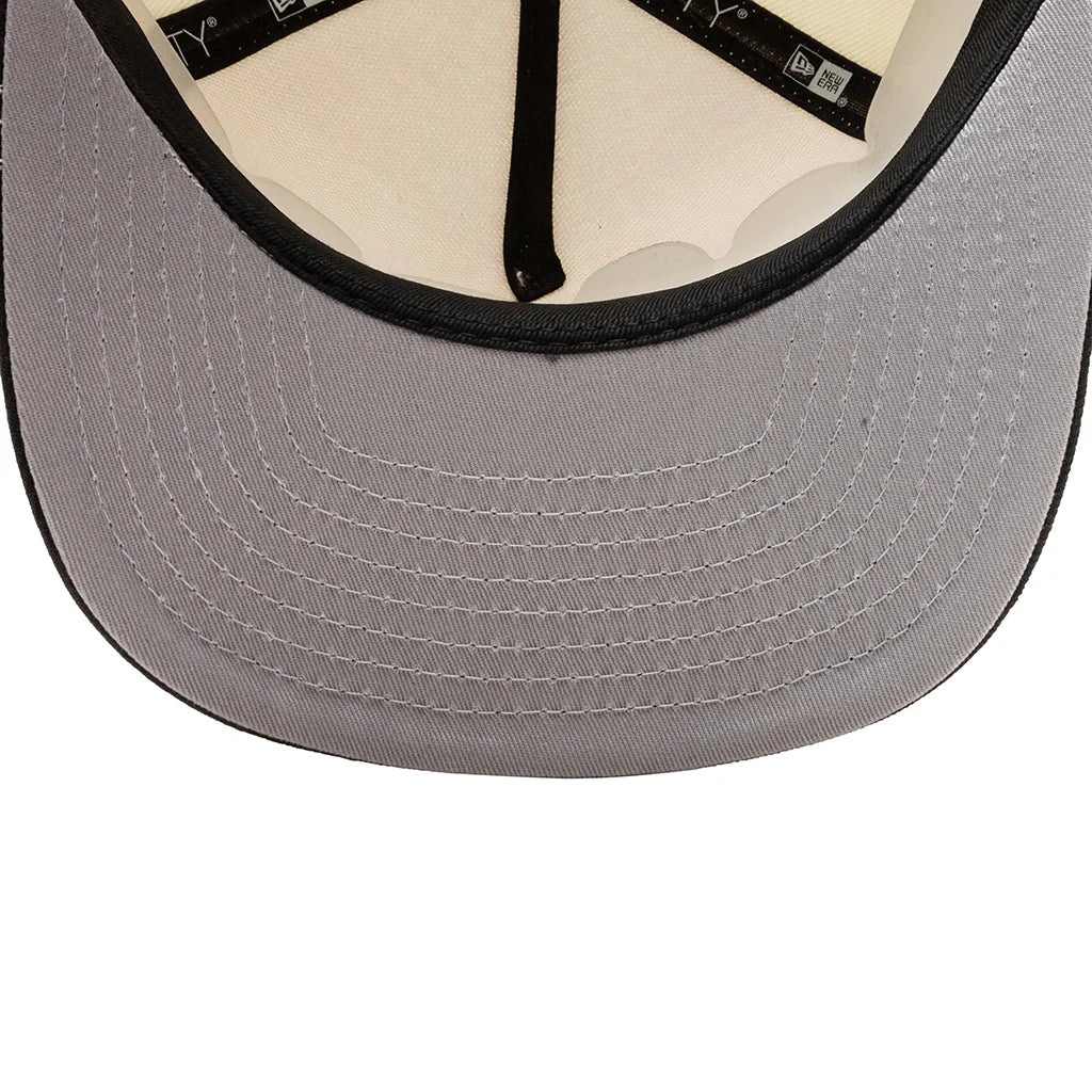 FEATURE x New Era 9FIFTY A Frame Snapback Mexico Pack Chrome Black