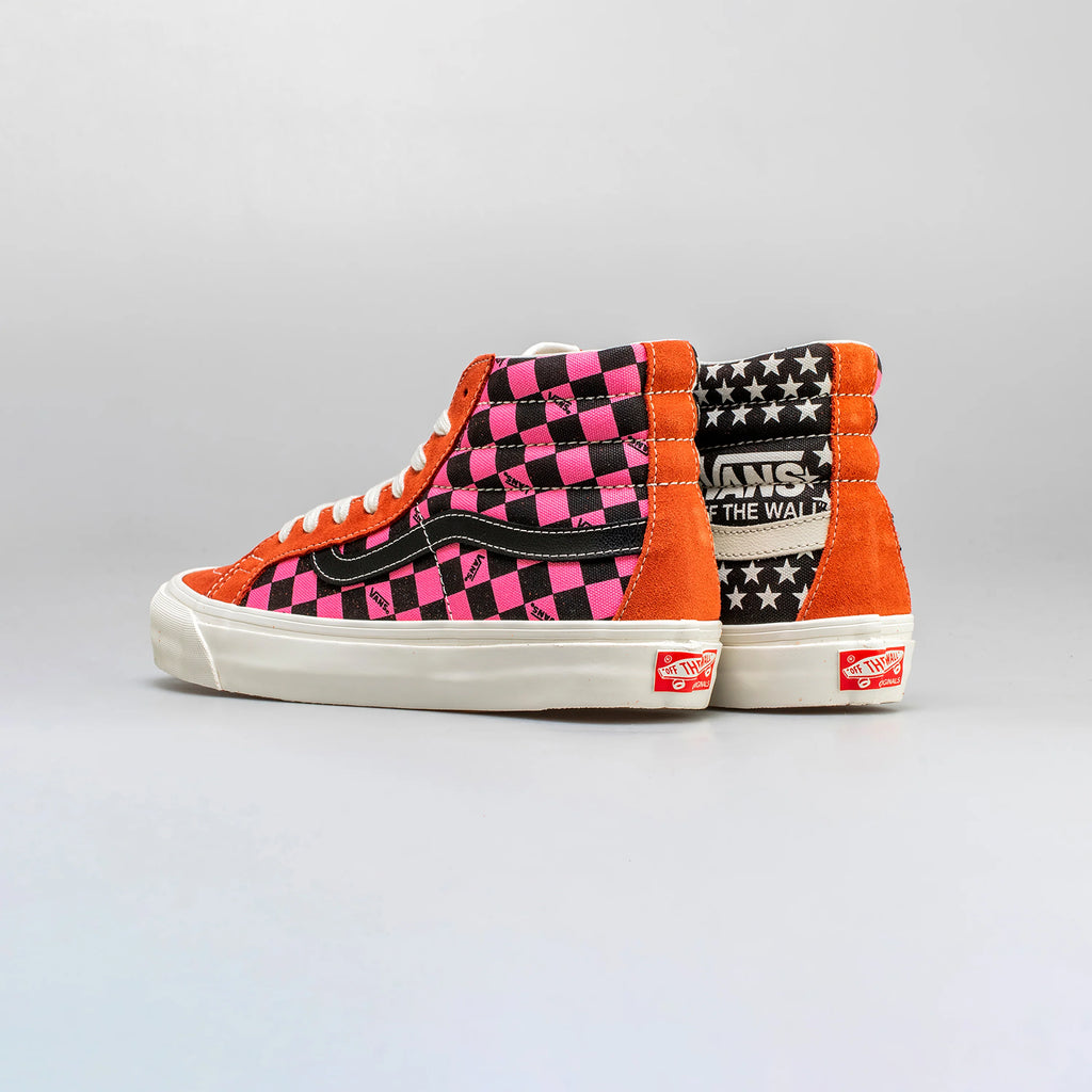 OG SK8 Hi LX Mens Skateboarding Shoe Red Bone
