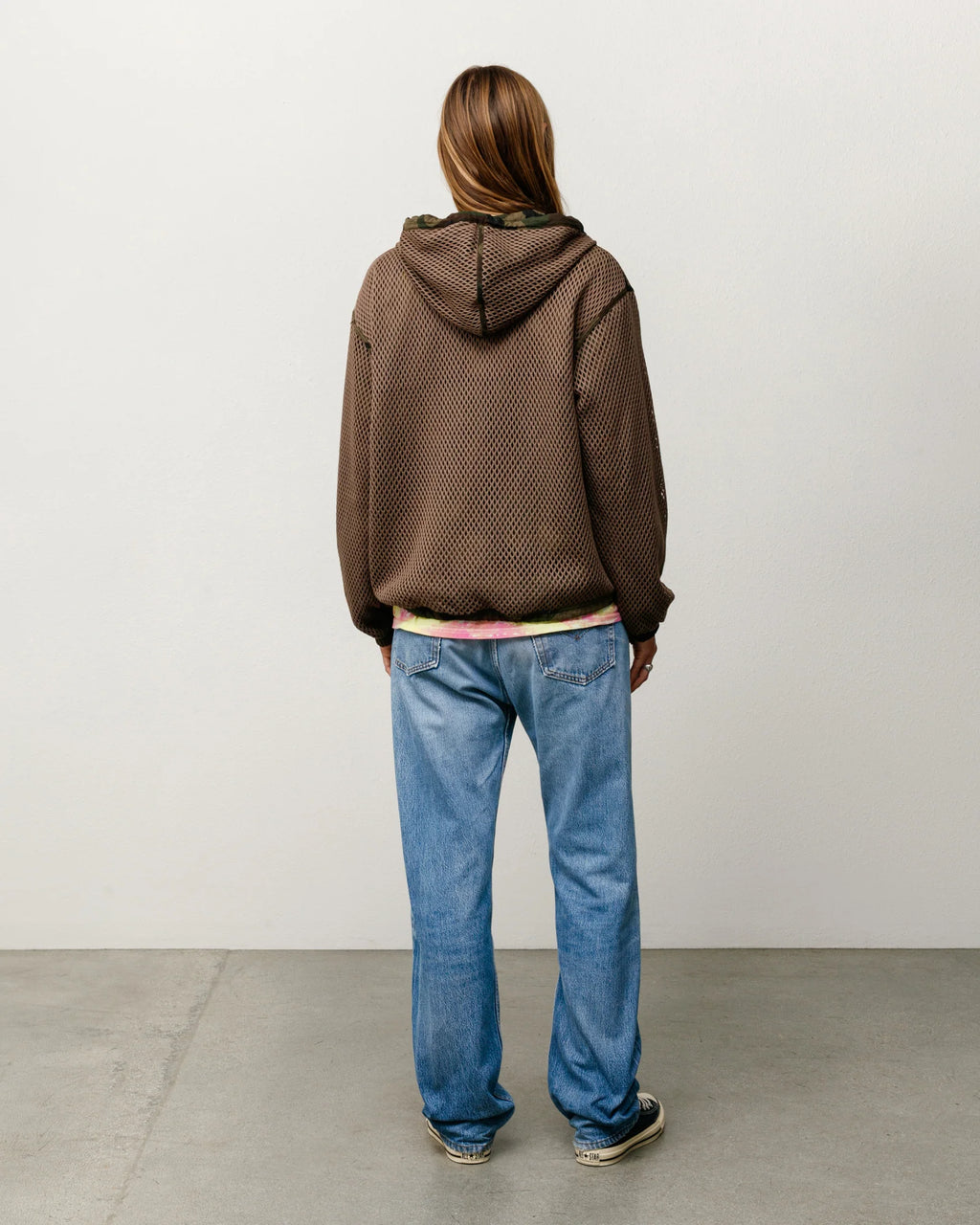 LAYERED MESH REVERSIBLE JACKET