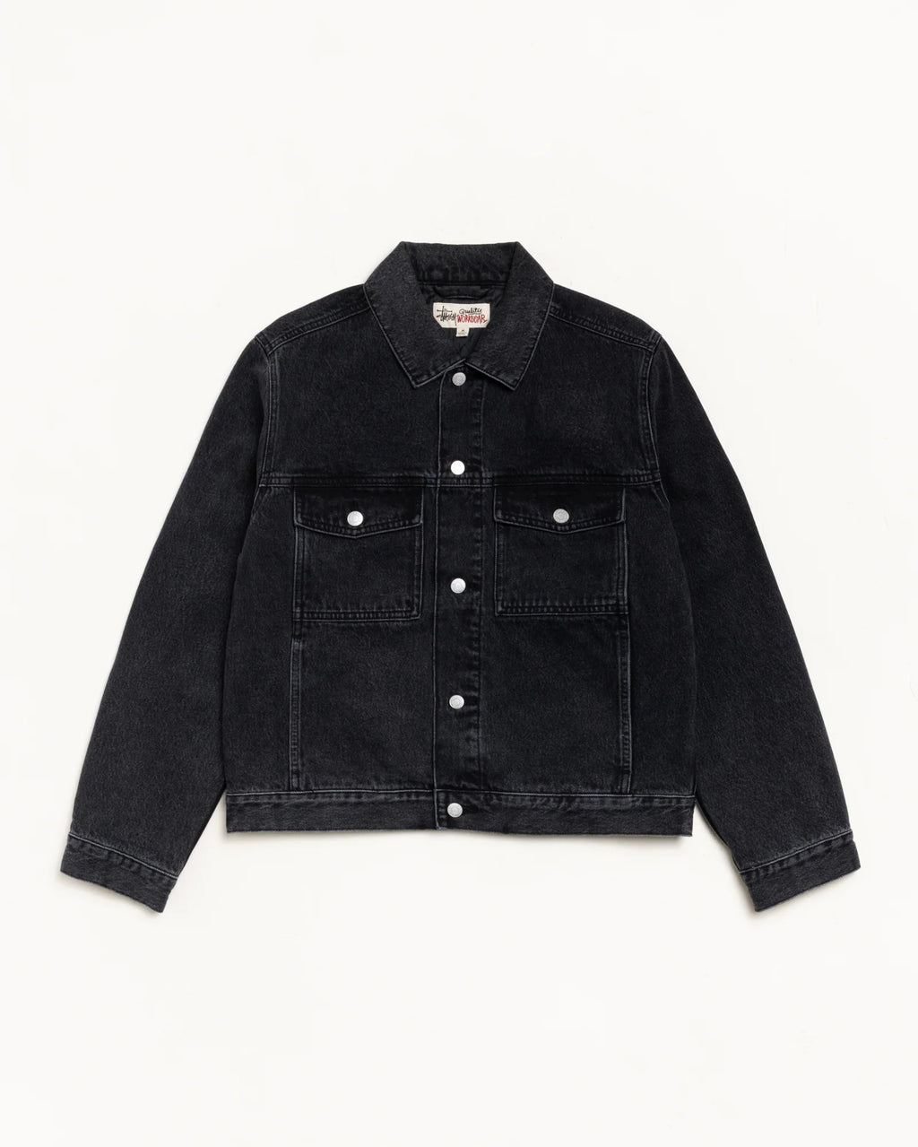 LINED DENIM TRUCKER JACKET