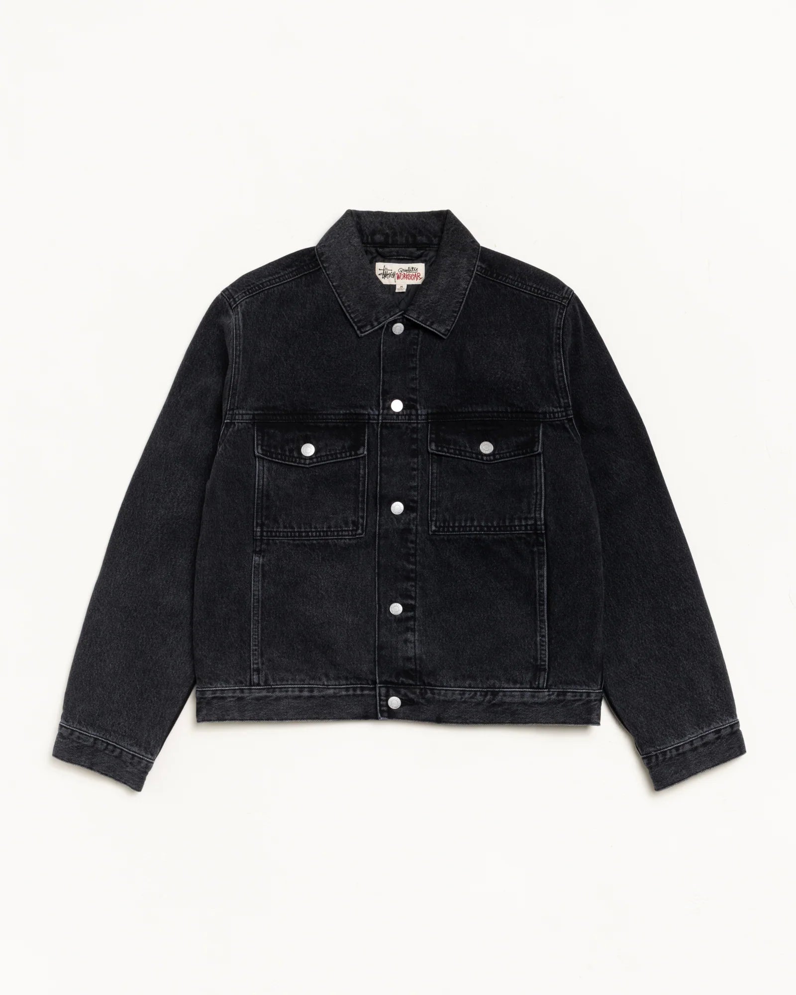 LINED DENIM TRUCKER JACKET