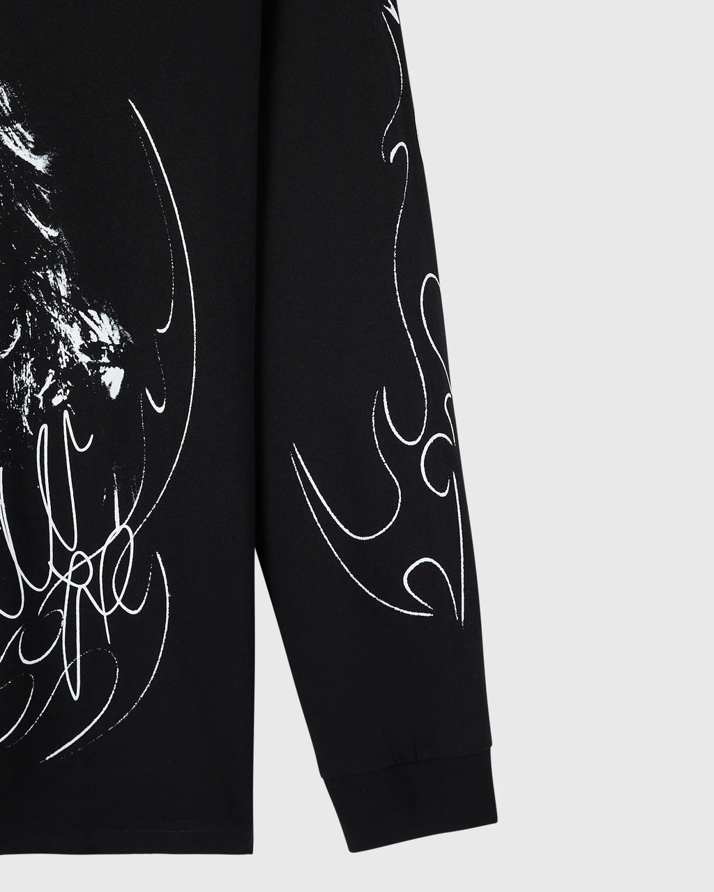 WWE Rhea Ripley Long Sleeve Tee Black