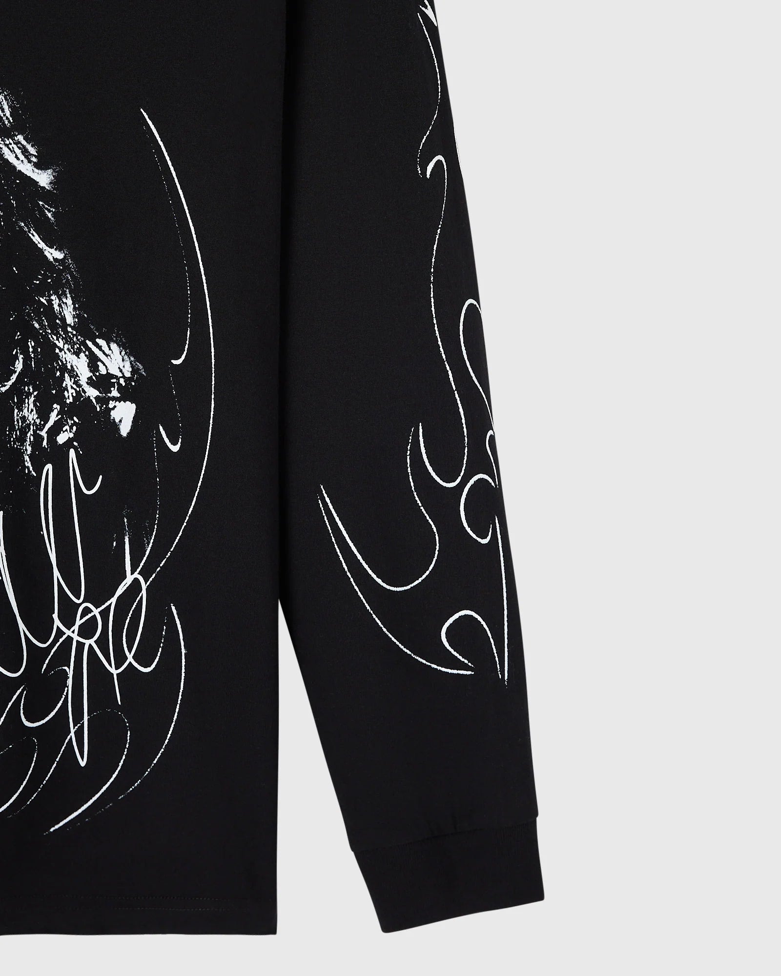 WWE Rhea Ripley Long Sleeve Tee Black