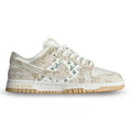 Nike Air Jordan 1 x LV Beige Monogram Edition Dunk Low Custom