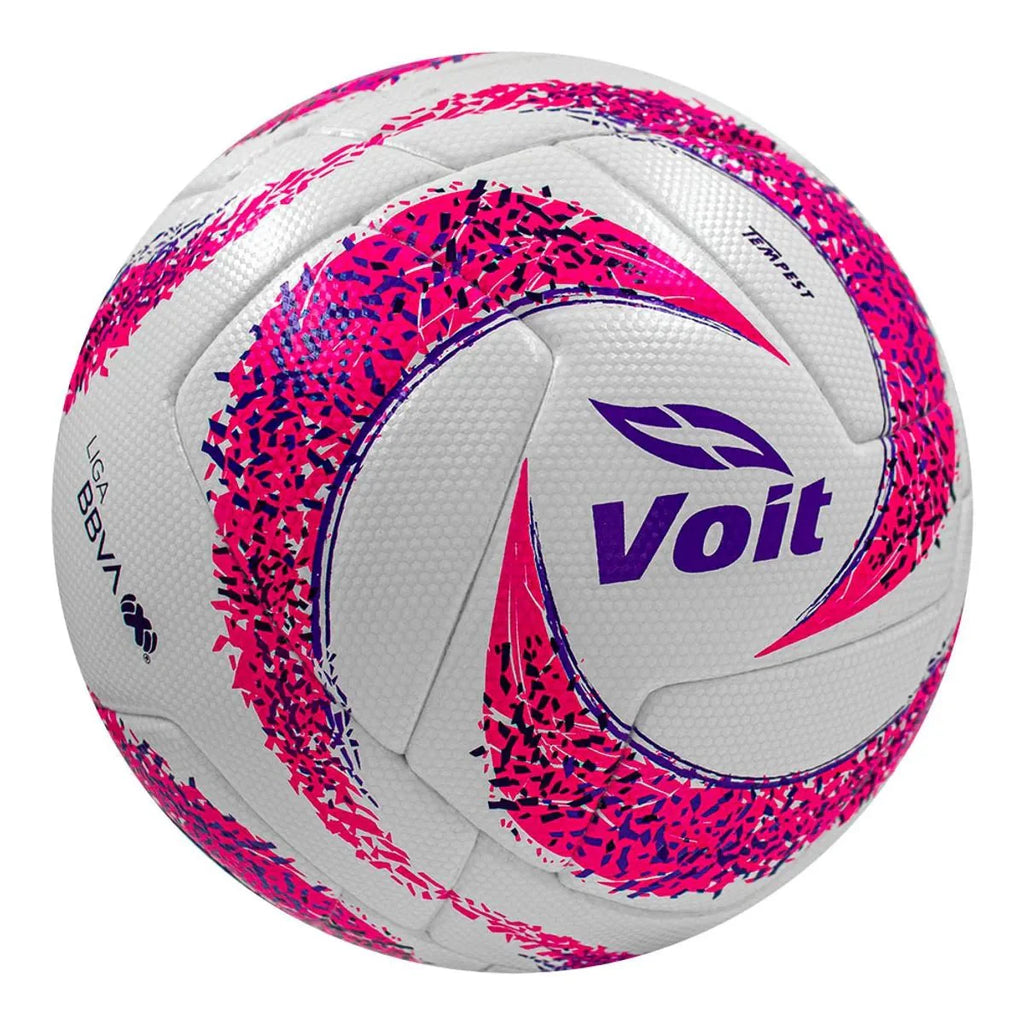 Voit Tempest Liga MX Pink Apertura 23 Soccer Ball White Pink