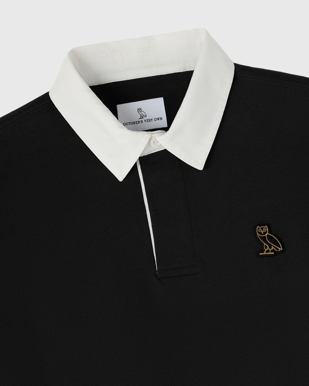Classic Rugby Polo Black