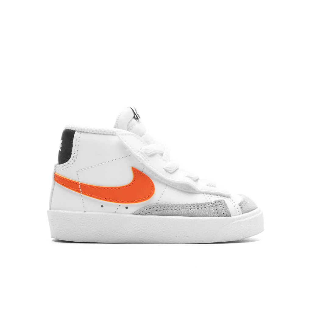 Blazer Mid 77 TD White Safety Orange Wolf Grey