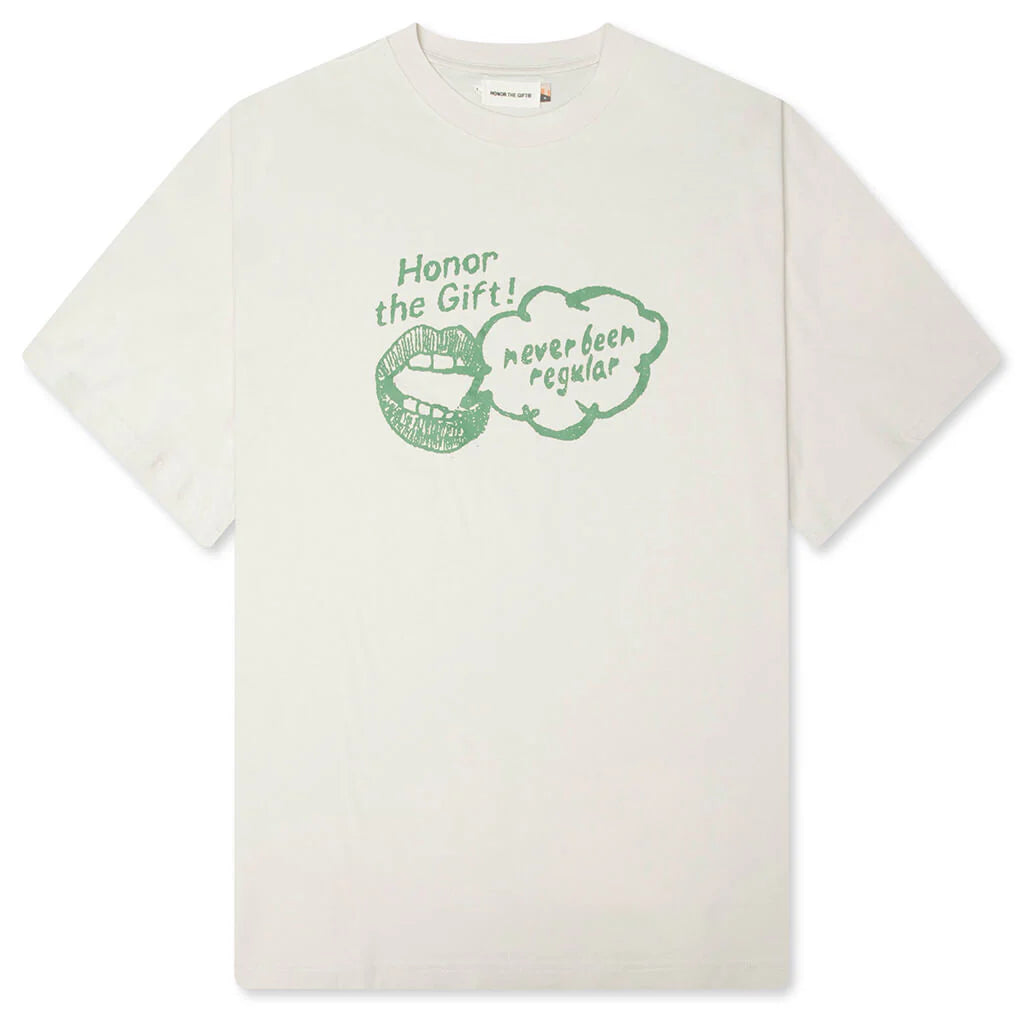 Never Been Regular Tee Grey