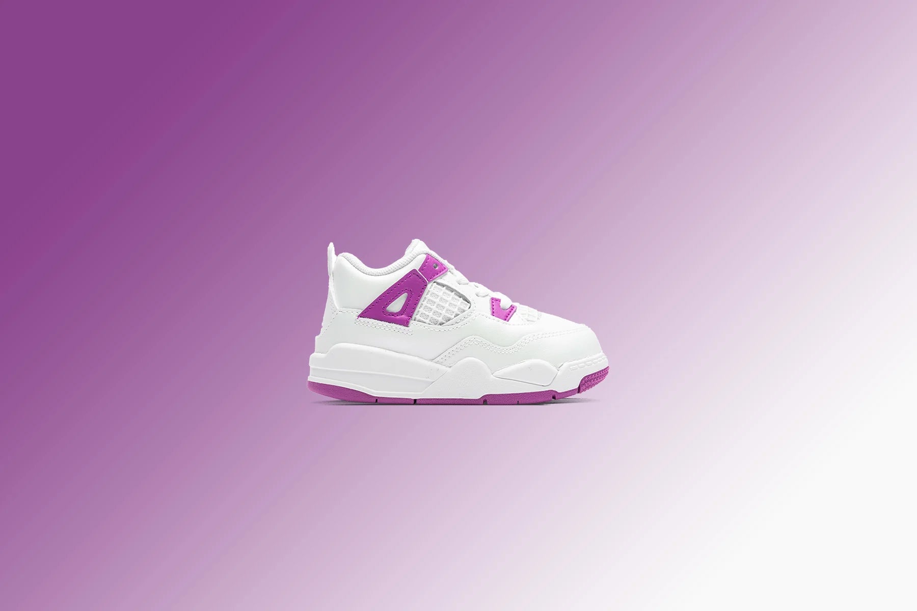 Jordan 4 Retro TD White Hyper Violet