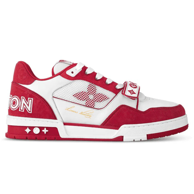 Louis Vuitton LV Trainer Sneaker Red