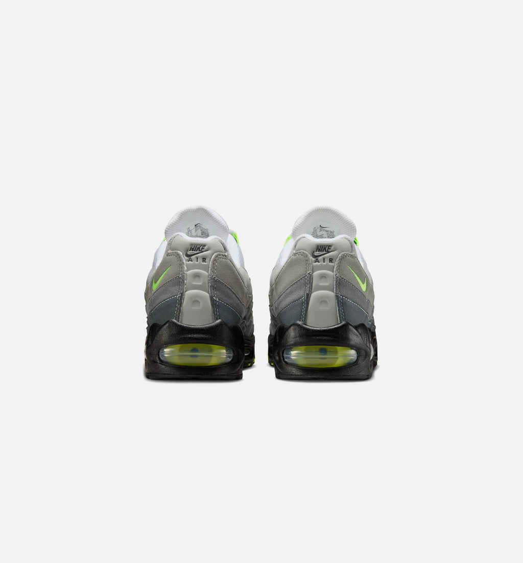 Air Max 95 Big Bubble Mens Lifestyle Shoe Black Neon Yellow Cool Grey