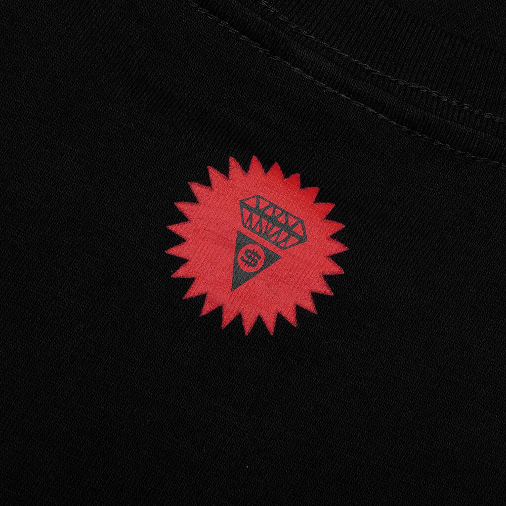 Pasta S S Tee Black