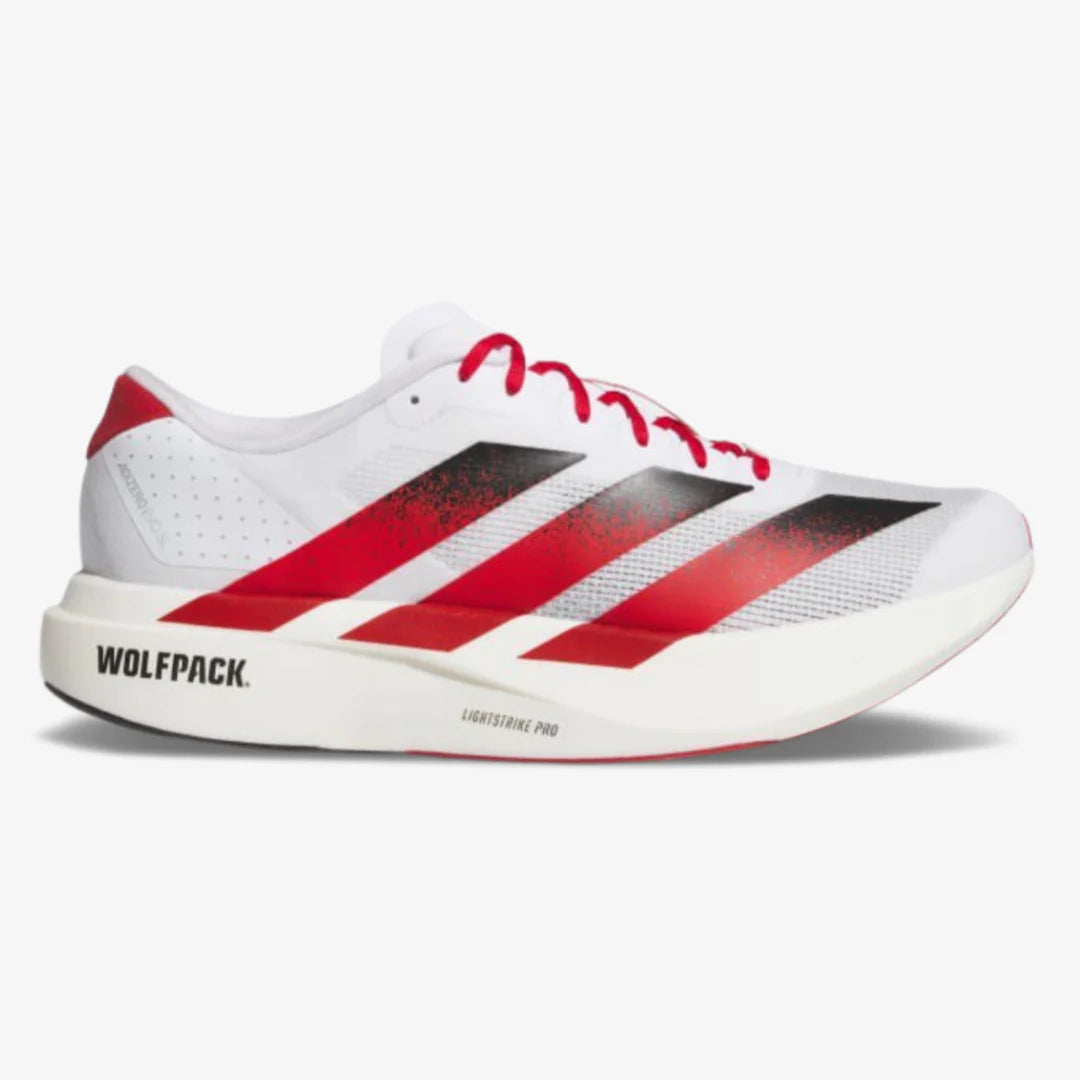 Tênis Adidas Adizero Evo SL Branco Vermelho WOLFPACK
