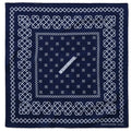 Line Pattern Bandana Navy