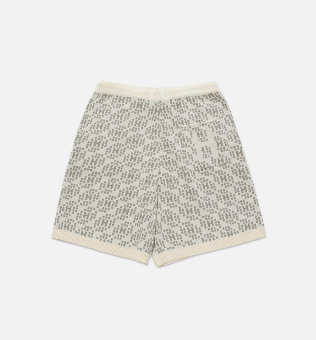 H Knit Mens Shorts Bone