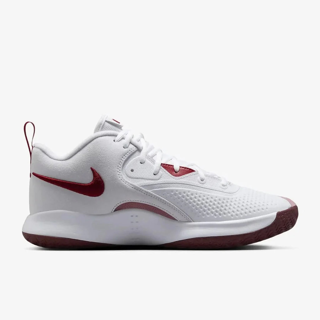 Tênis Nike React HyperSet 2 Vôlei Branco Vermelho