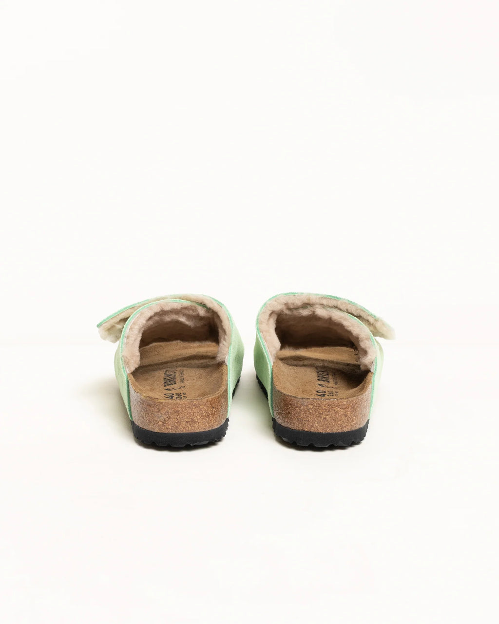 STÜSSY BIRKENSTOCK SOLANA SHEARLING SLIDE