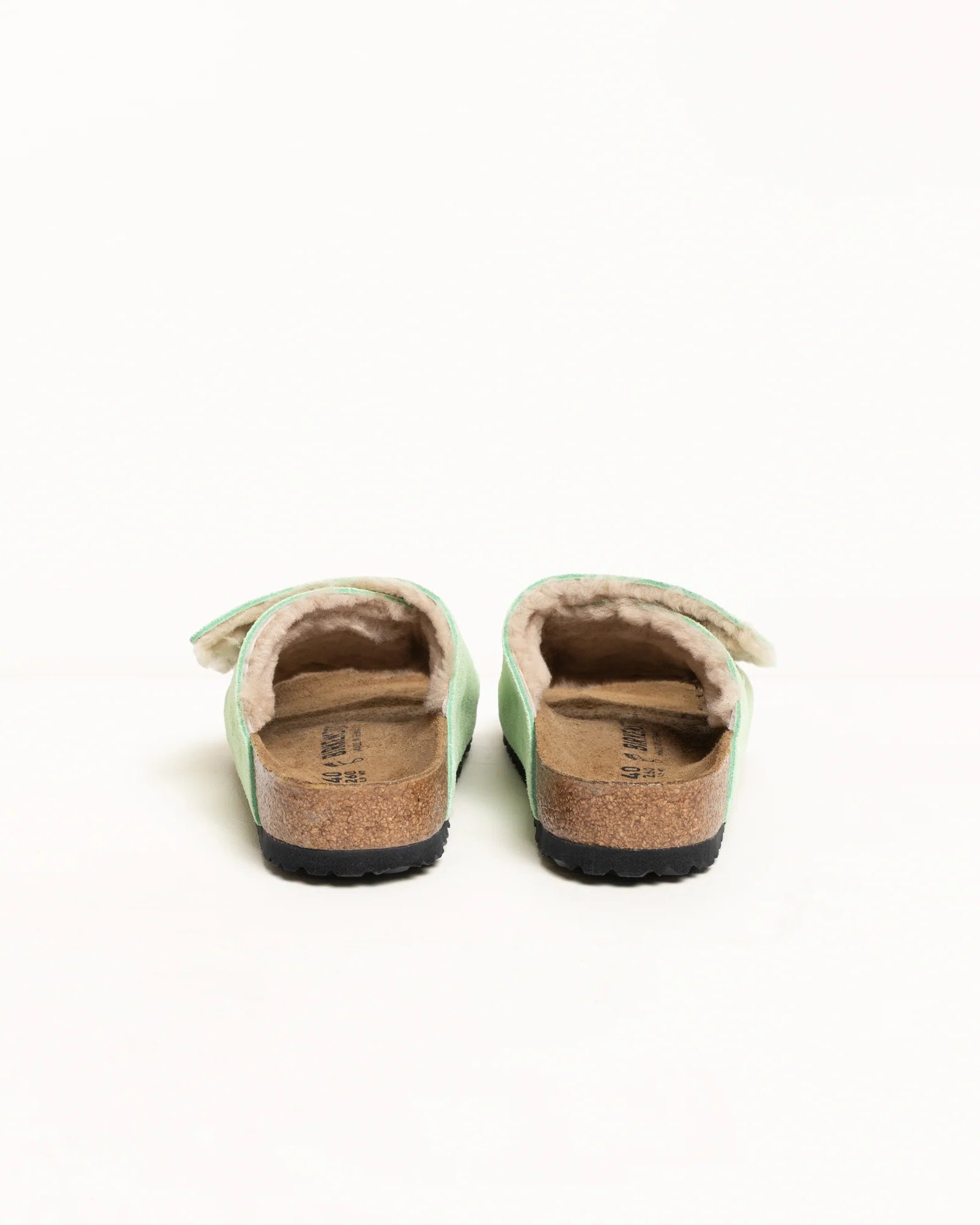 STÜSSY BIRKENSTOCK SOLANA SHEARLING SLIDE