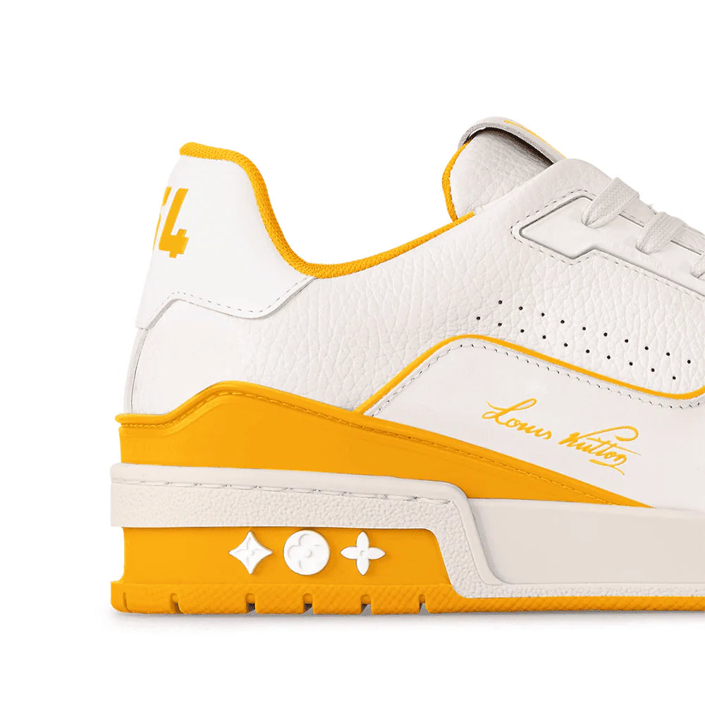 Louis Vuitton LV Trainer Sneaker Gold