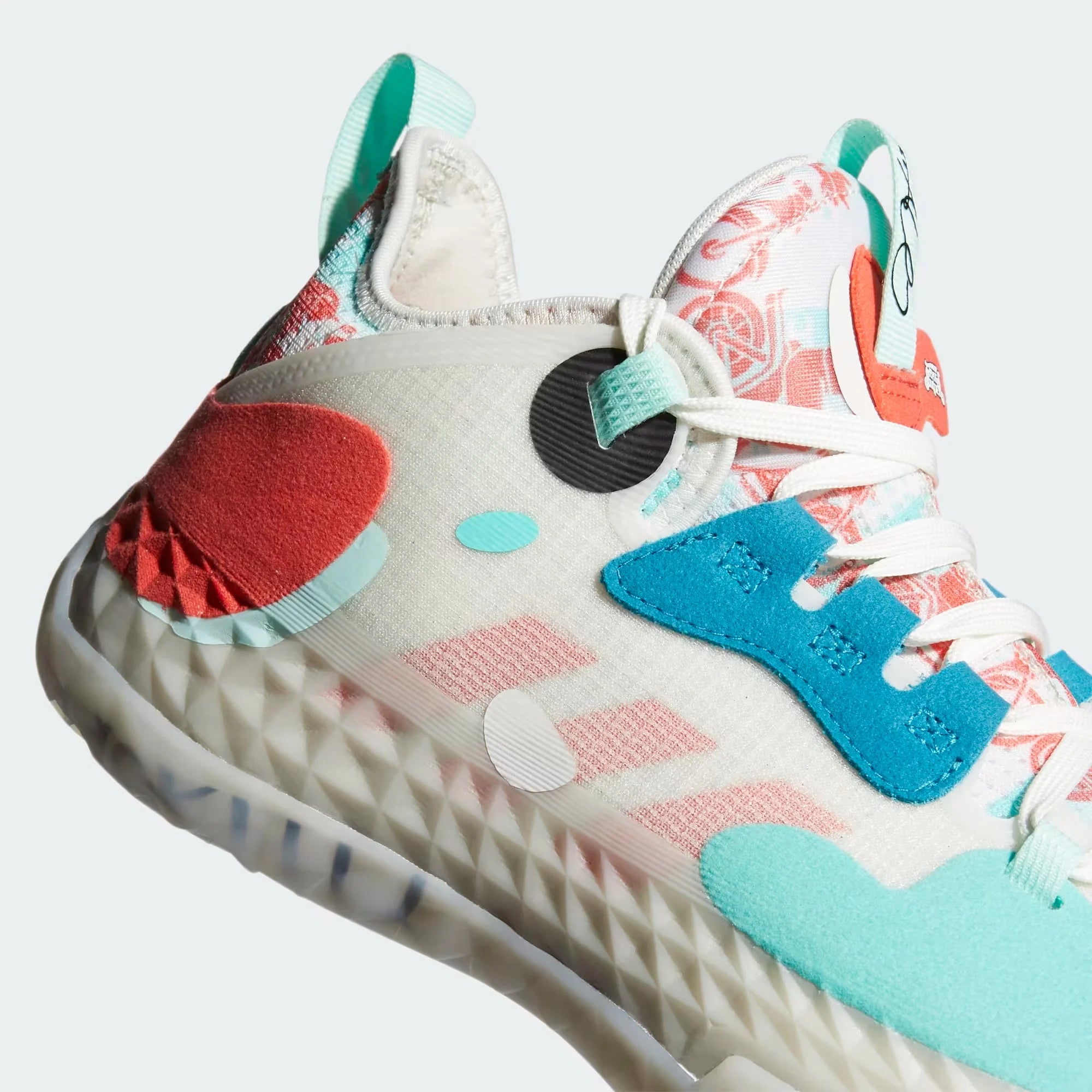 Tênis Adidas Harden vol5 Futurenatural Orbit Grey