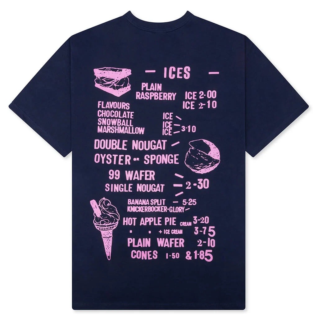 Menu S S Tee Black Iris