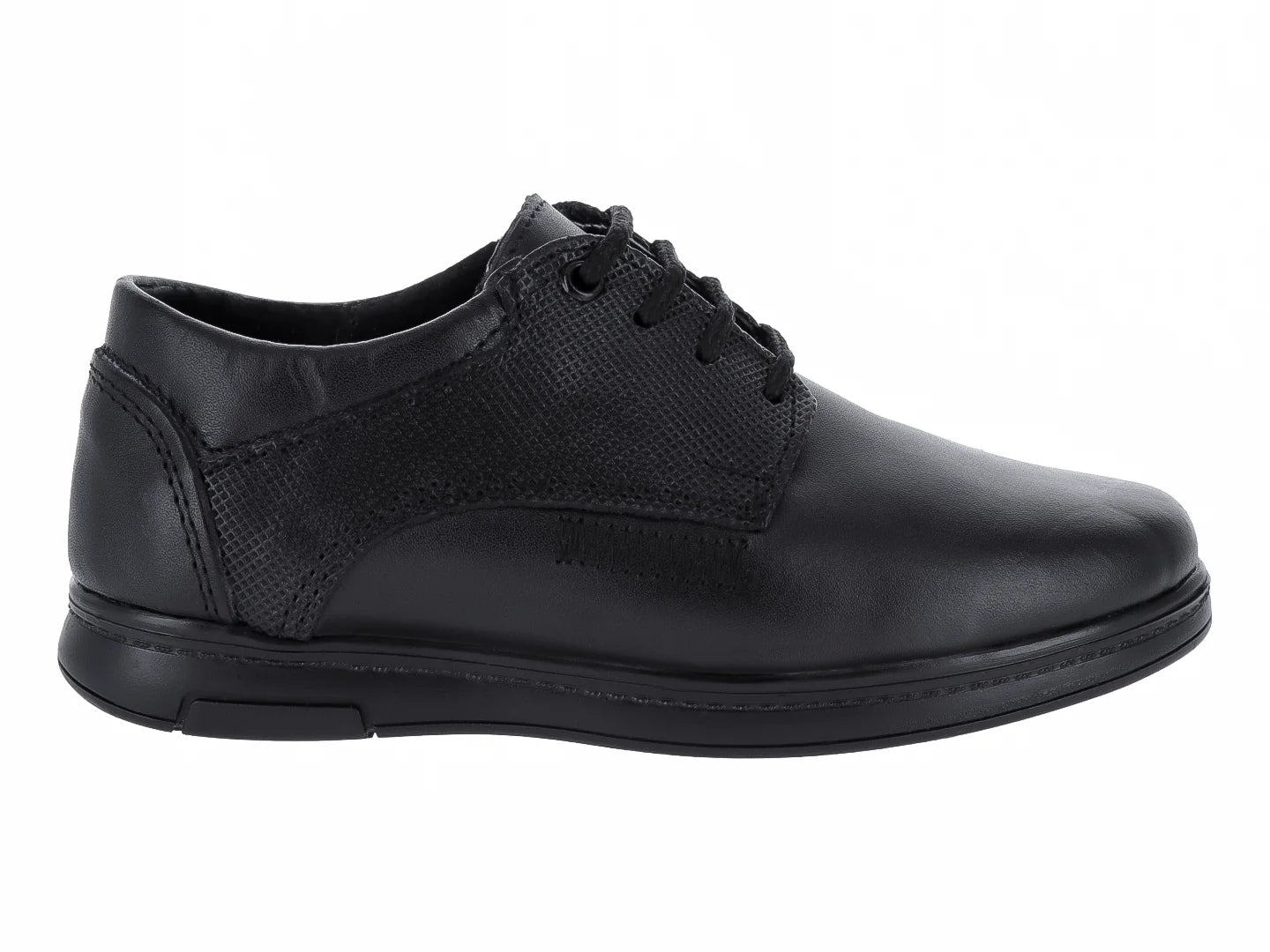 Zapatos Germany Negros de Cuero para Niño