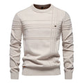 Mens Crew Neck Knit Sweater