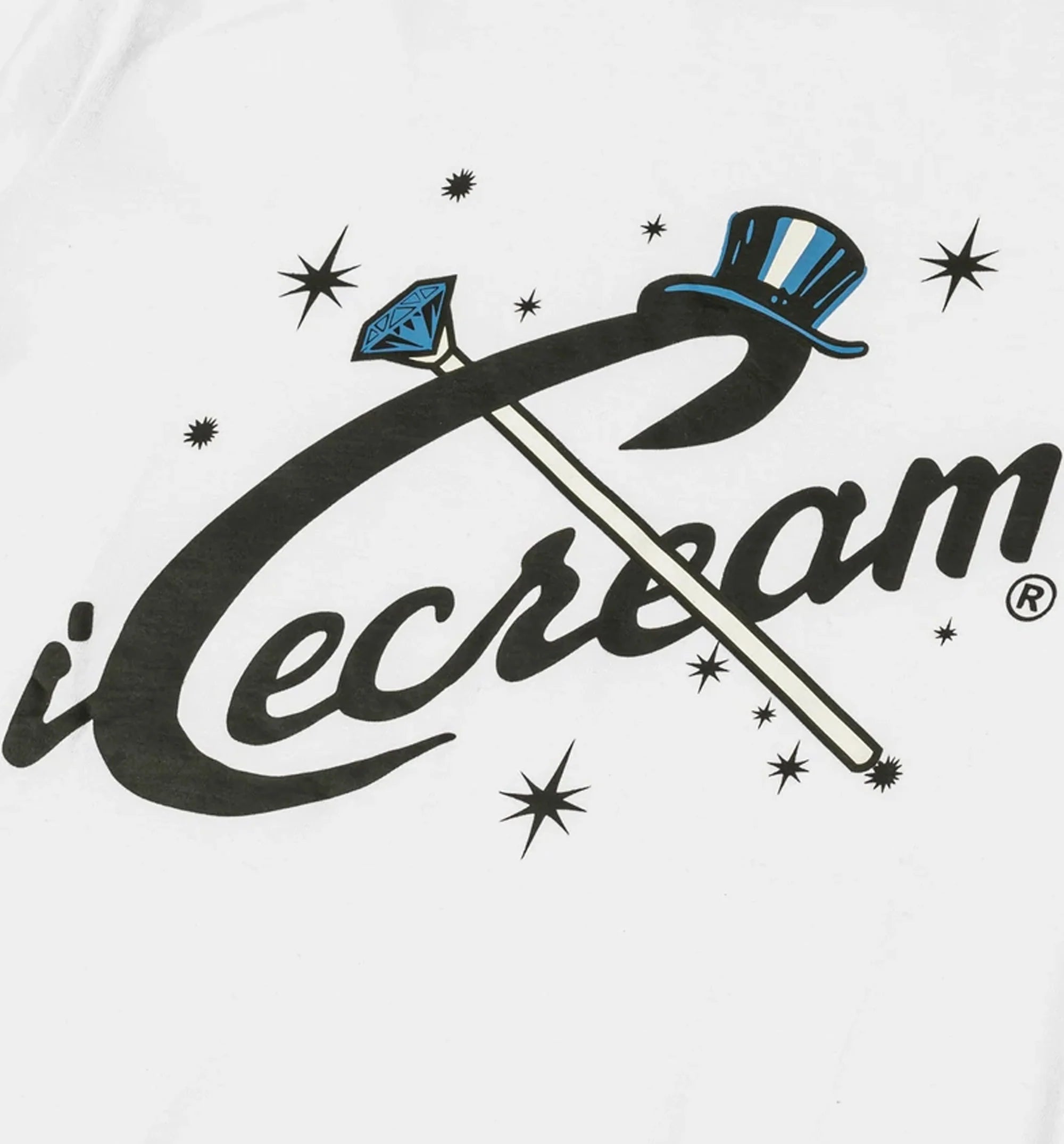 Gleam Short Sleeve Tee Mens T Shirt White Black