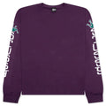 Jumbo Pigment Dyed L S Tee Purple