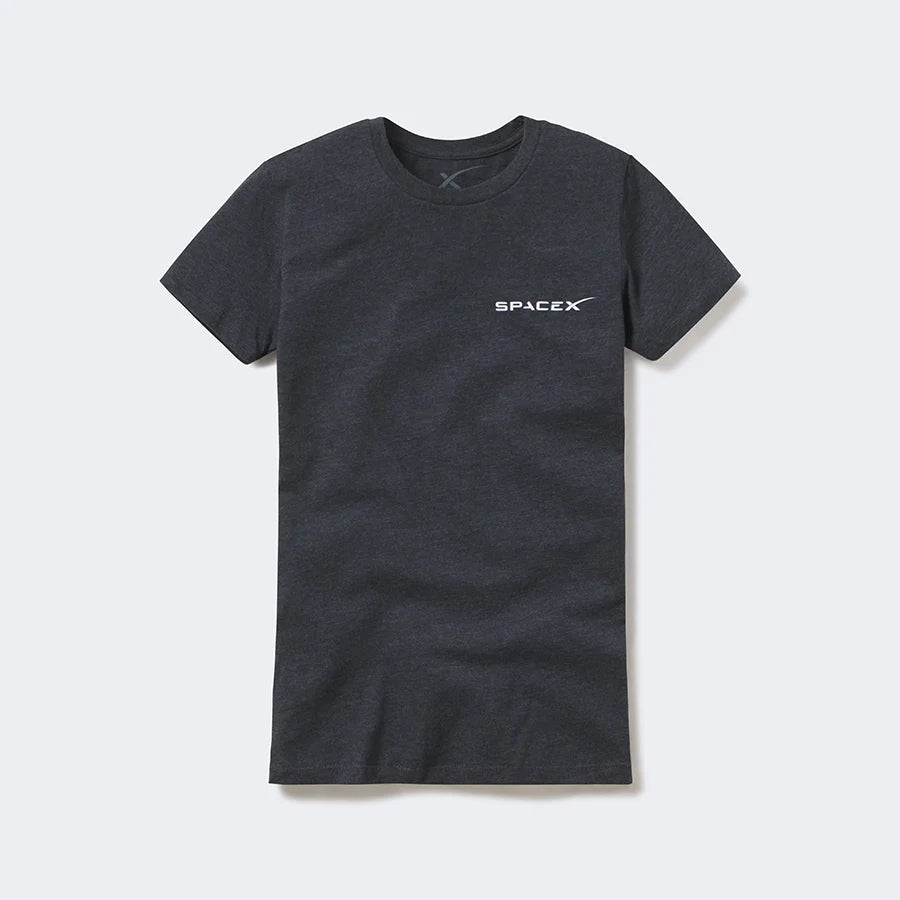 Womens Crew Dragon Schematic T Shirt