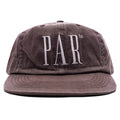 Store Logo 6 Panel Hat Brown