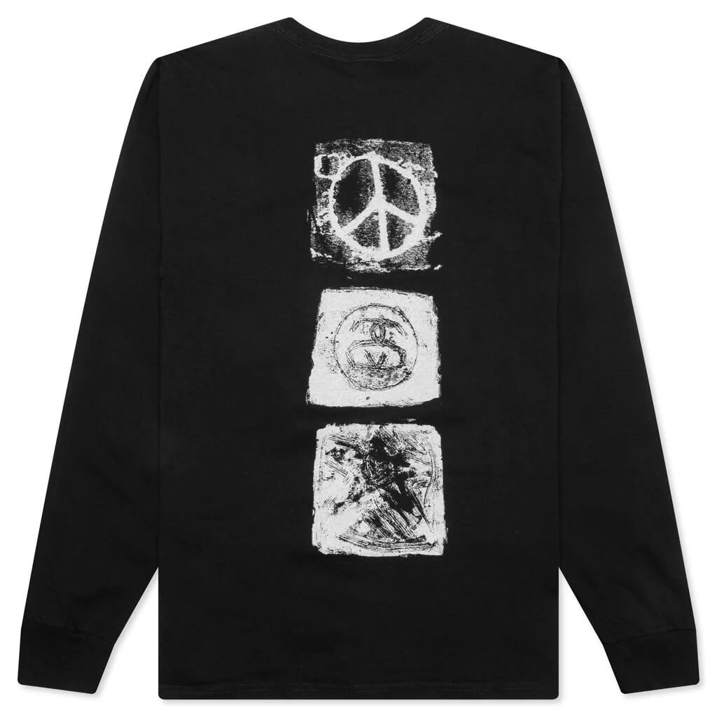 Mono L S Tee Black