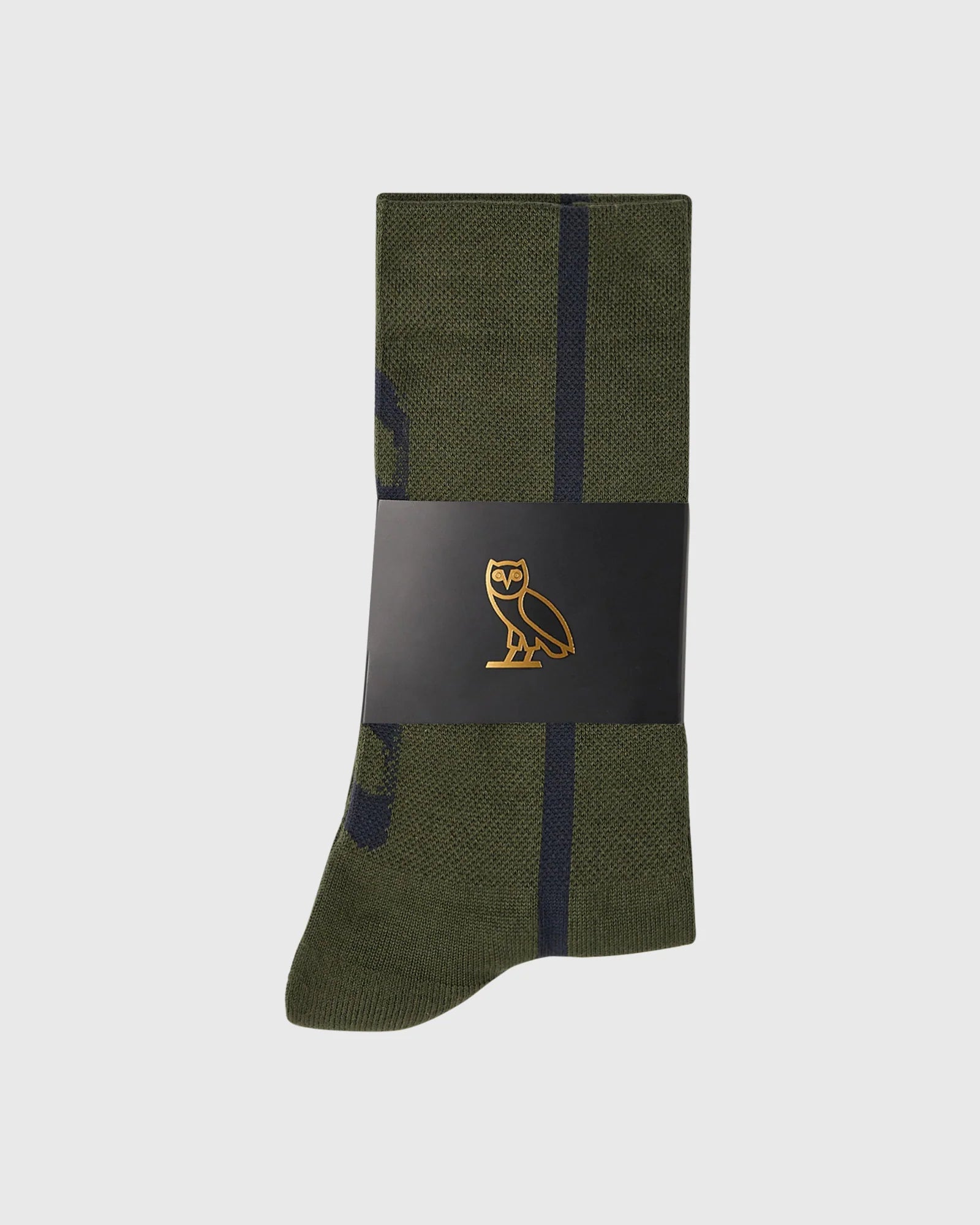 Heather Runner Socks Deep Olive