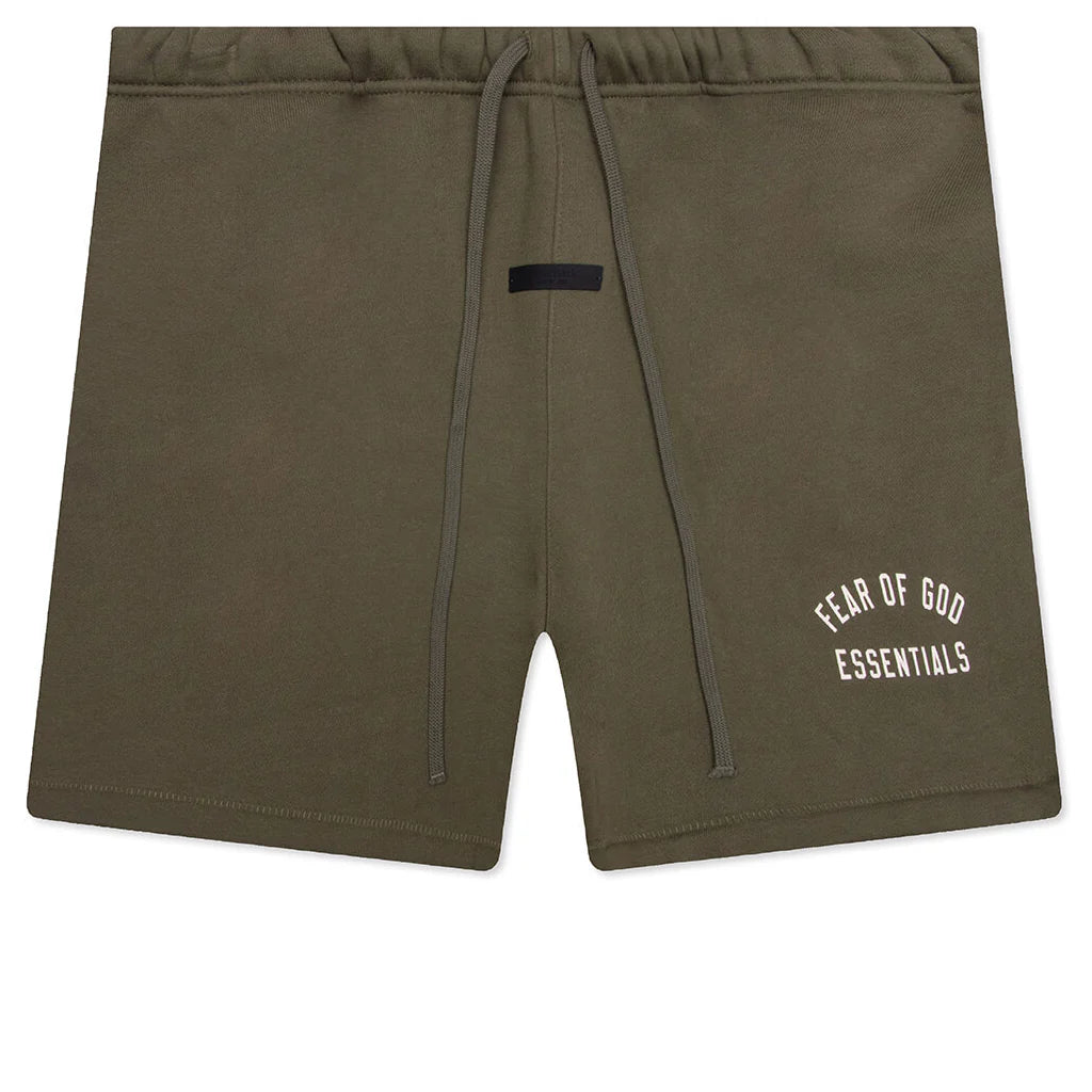 Fleece Soccer Short Military
