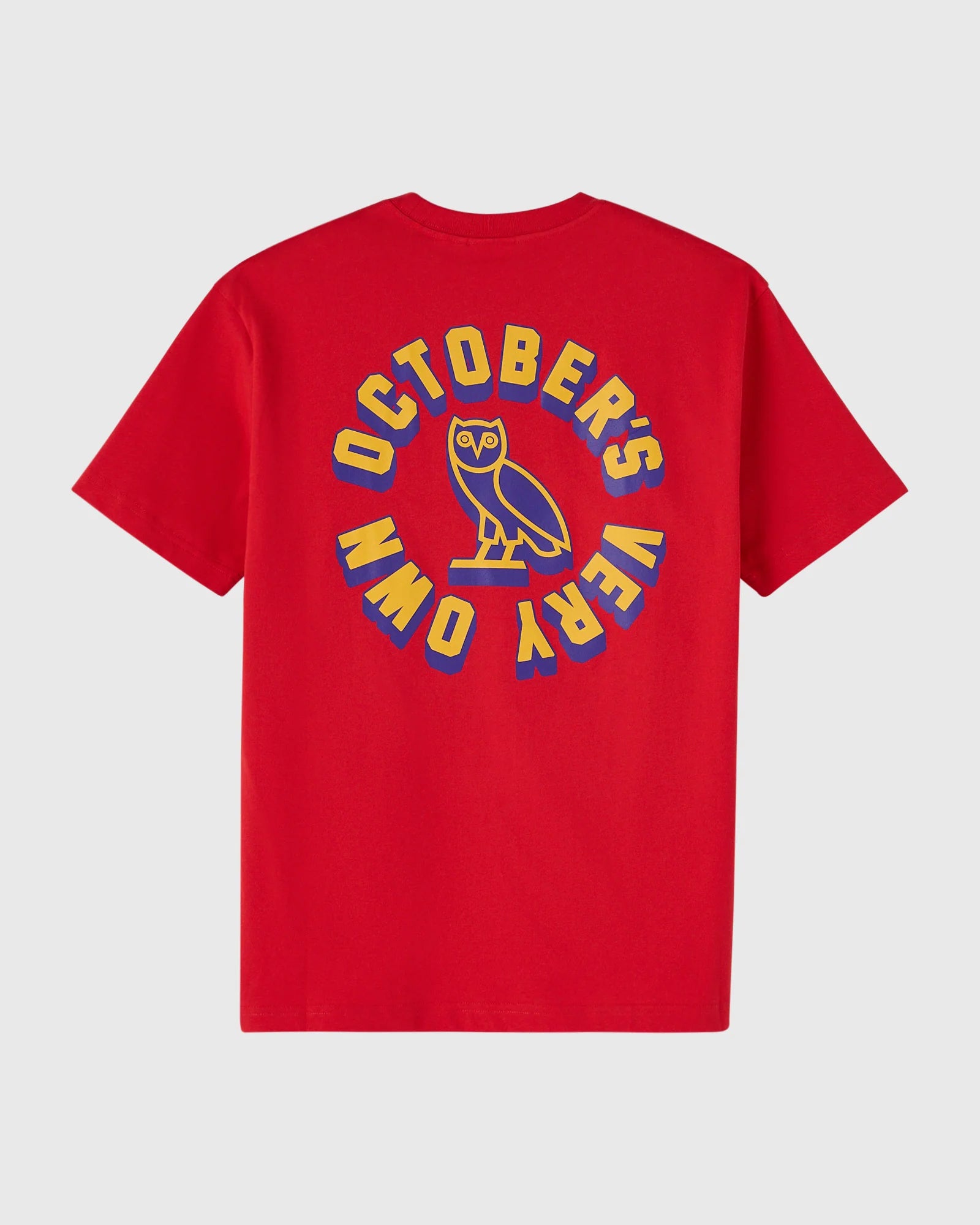 Circle Wordmark Tee Red