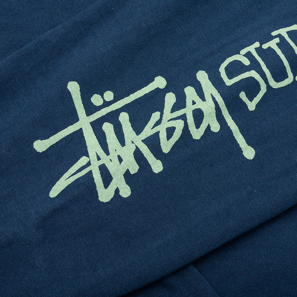 Superior Quality Pig Dyed Ls Navy