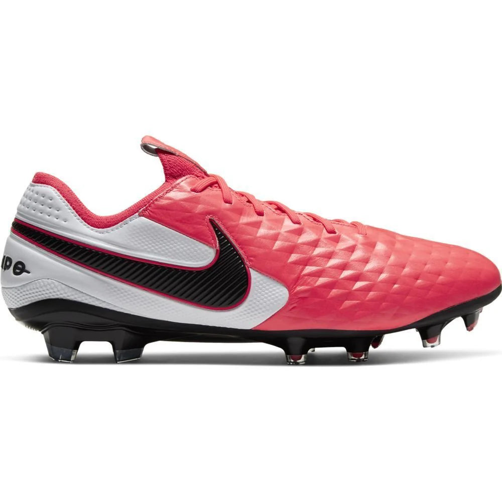 Nike Legend 8 Elite FG Firm Ground Soccer Cleats Crimson Black White