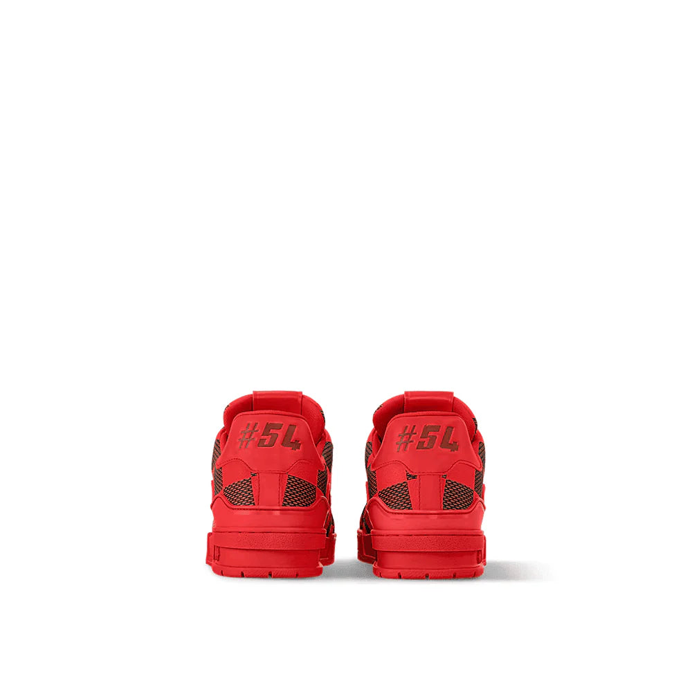 Louis Vuitton LV Trainer Sneaker DarkRed