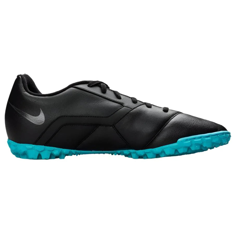 Nike JR Bomba II TF Turf Soccer Cleats Black Gamma Blue