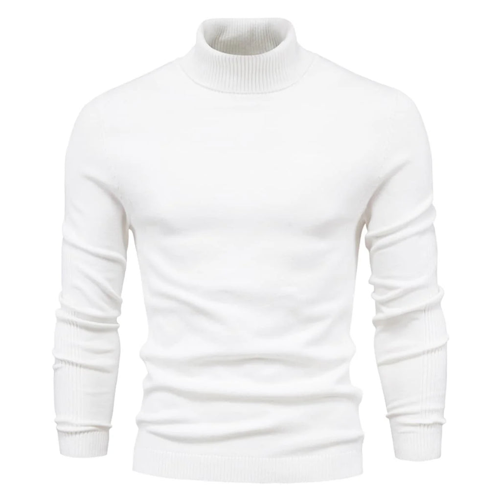 Mens Turtleneck Pullover Sweater