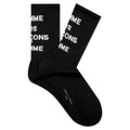 Logo Crew Socks Black
