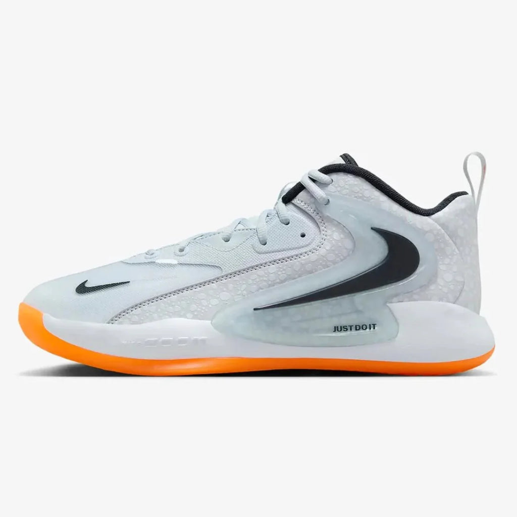Tênis Nike React HyperSet 2 Vôlei Cinza Amarelo