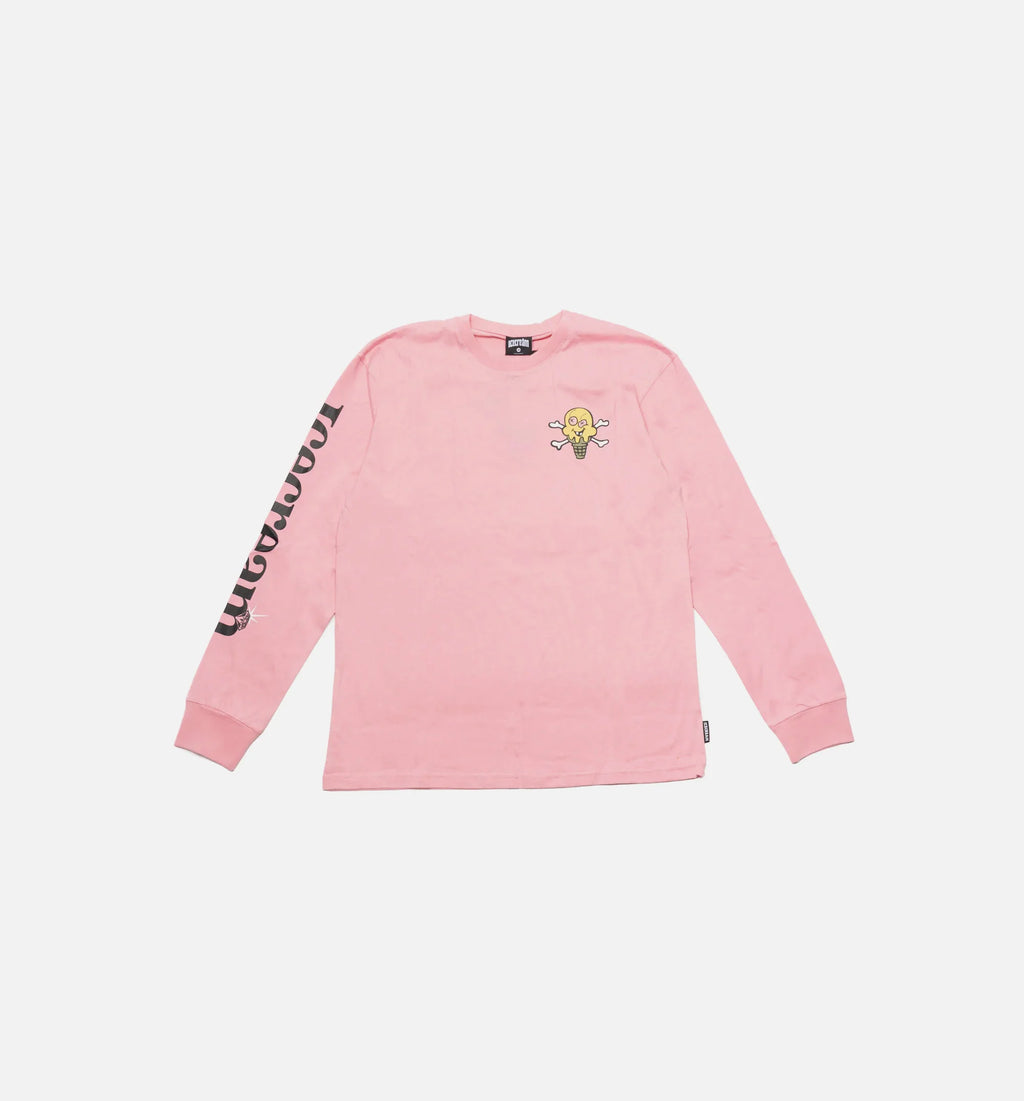 Henry Mens Long Sleeve Shirt Pink