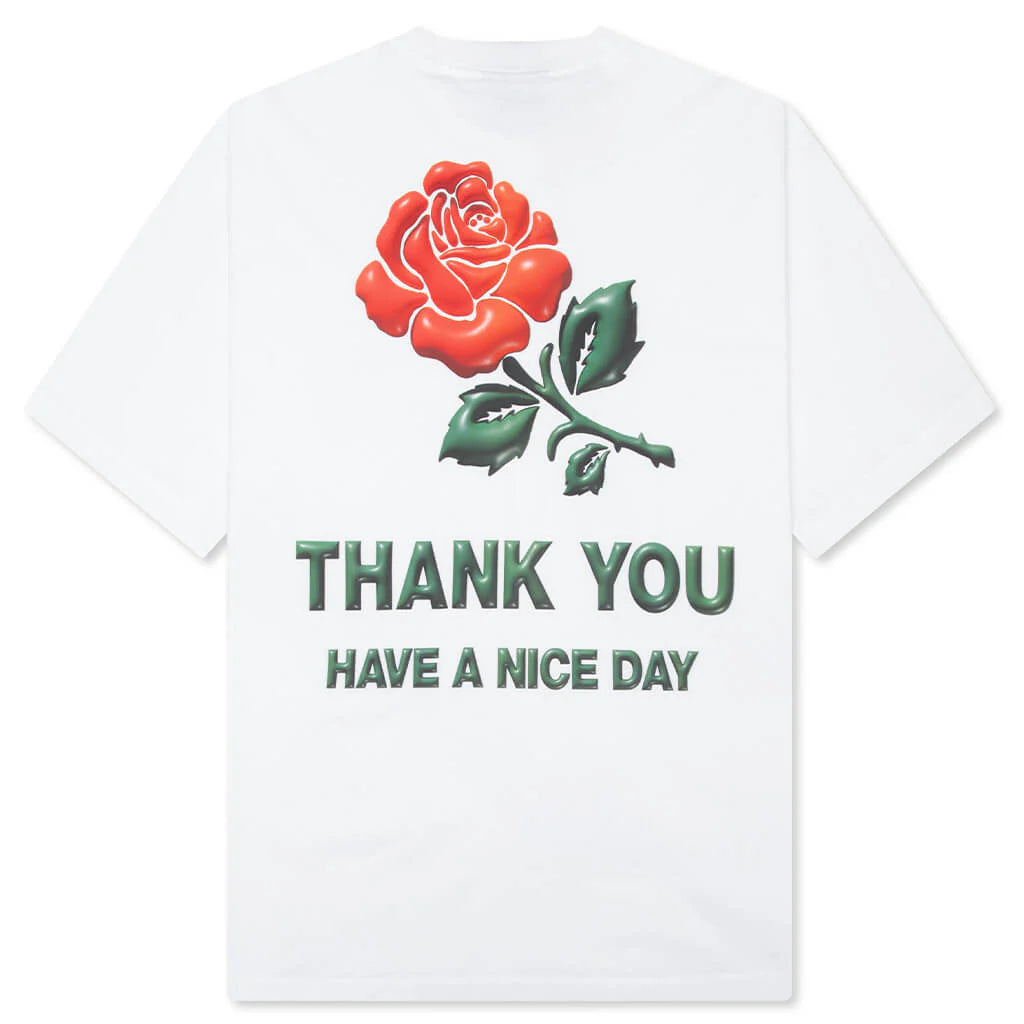 3D Have A Nice Day T Shirt White
