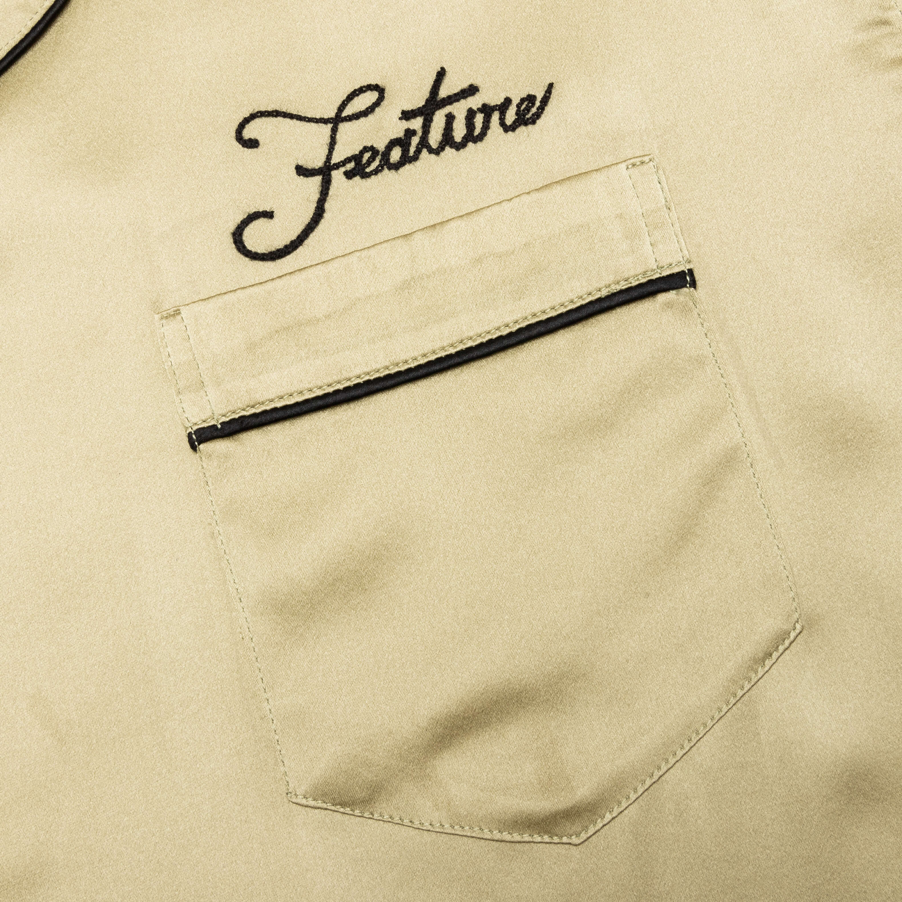 Baptiste Silk Shirt Gold