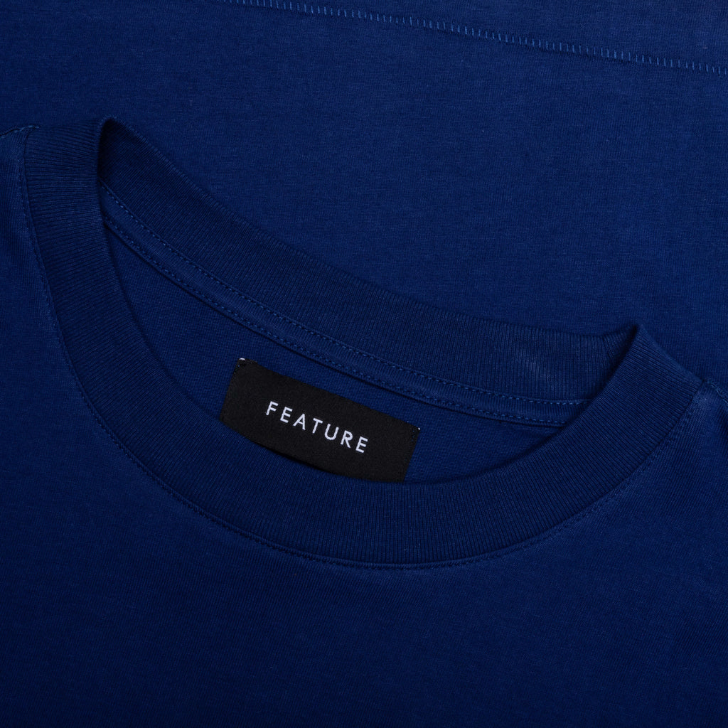 Haring Tee Blue Depths