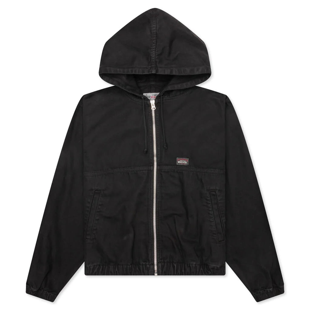 Work Jacket Unlined Canvas Black