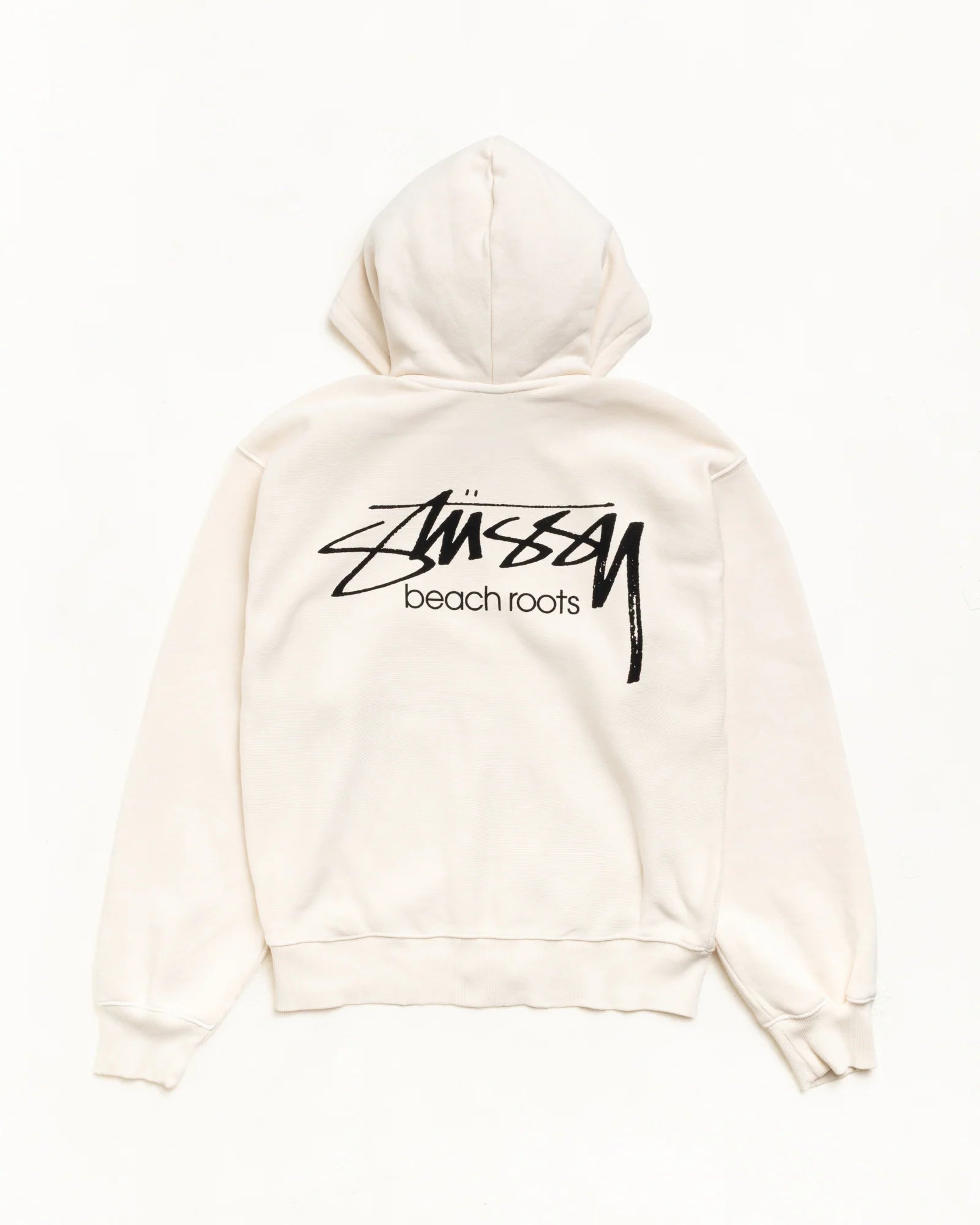 BEACH ROOTS ZIP HOODIE GARMENT DYED
